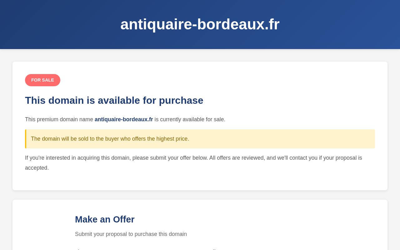 Aperçu de Antiquaire Bordeaux
