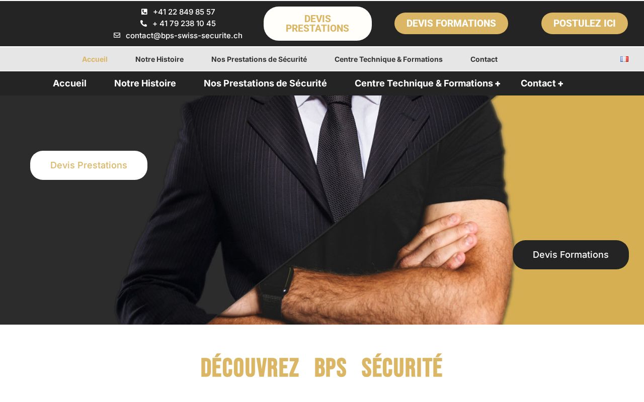 Aperçu de BPS Swiss Sécurité