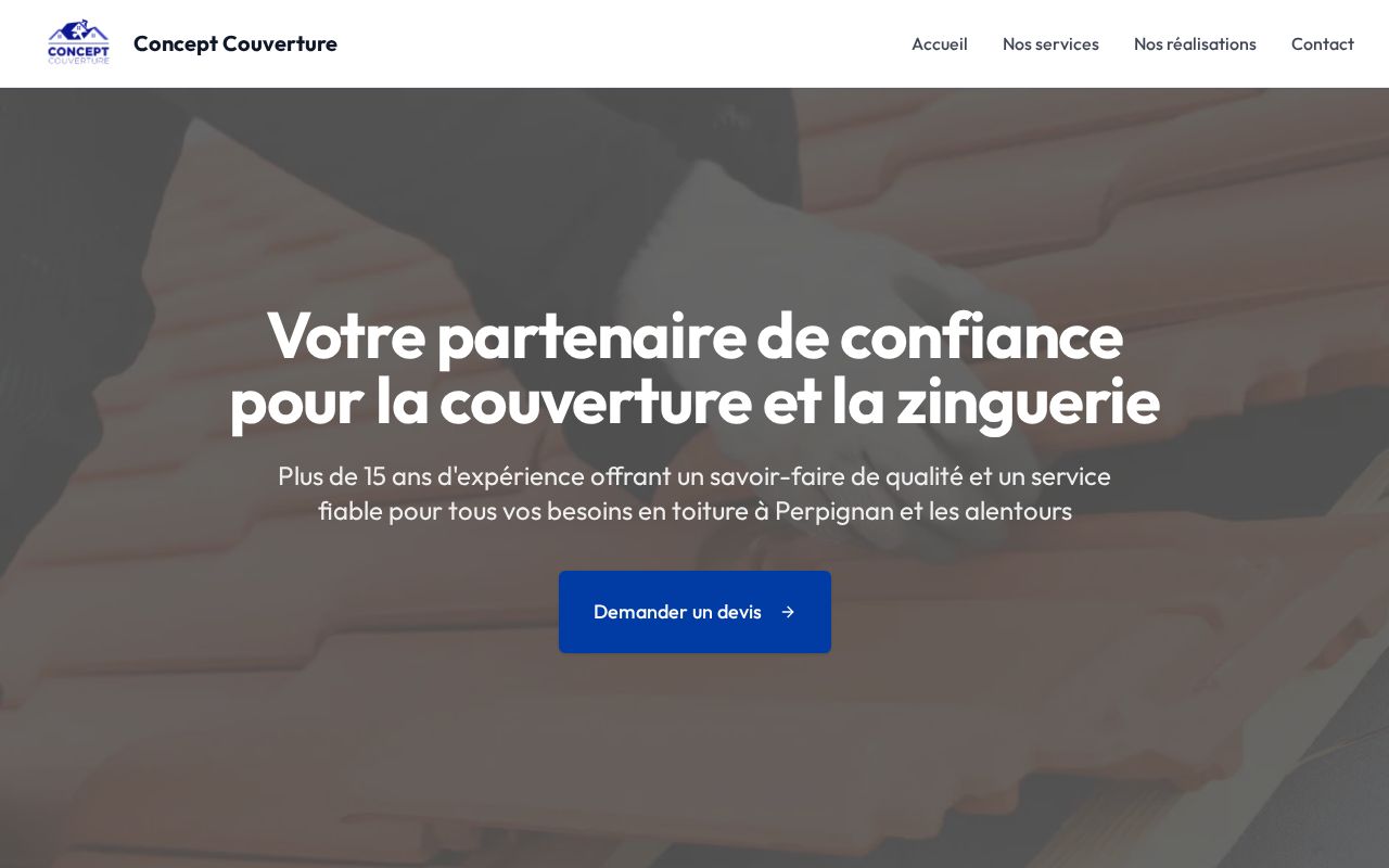 Aperçu de Concept Couverture